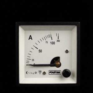100/5 A ANALOG AMPERMETRE 72*72