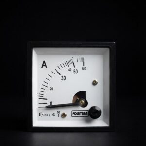 50/5 A 72*72 ANALOG AMPERMETRE